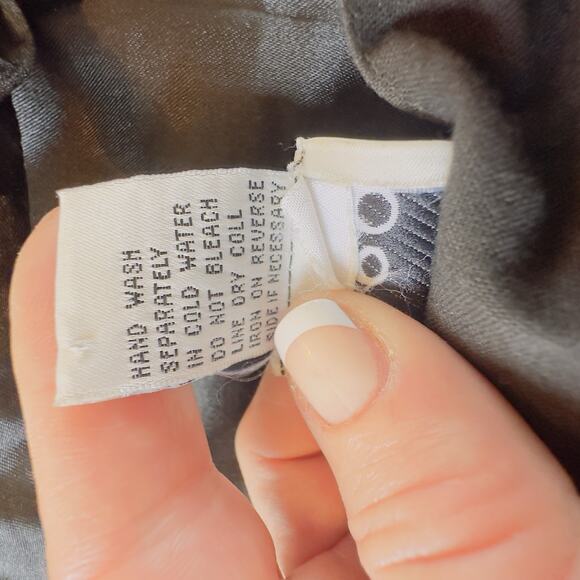 Vintage Theo Black Gold Sequin Beaded Vest Women’s M Holiday Party Top - Picture 8 of 9